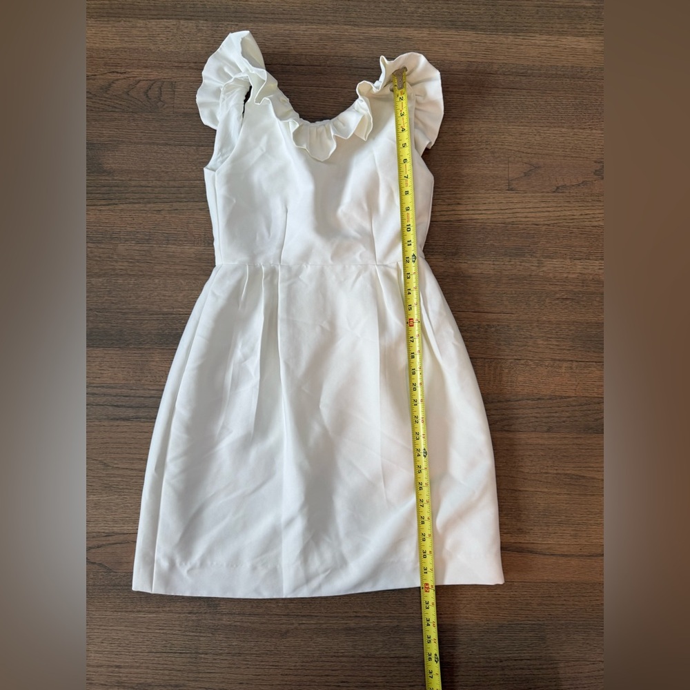 Camilyn Beth Ivory Dress with Ruffle Detail-Size 2 - Picture 11 of 12